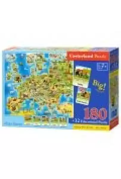 Puzzle 180 El. Mapa Europy