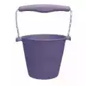  Składane Wiaderko Do Wody I Piasku Scrunch Bucket - Purpurowy 