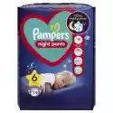 Pampers Pampers Night Pants Pieluchomajtki Rozmiar 6 (15+ Kg) 19 Szt.