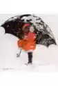 Karnet Świąteczny Kwadrat Under My Umbrella + Koperta