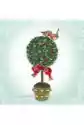 Karnet Świąteczny Swarovski Kwadrat Drzewko Cl2302