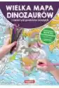 Wielka Mapa Dinozaurów I Zwierząt Prehistorycznych