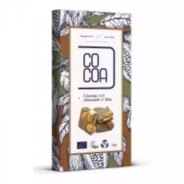 Cocoa Czekolada Creamy Z Migdałami I Solą 50 G Bio