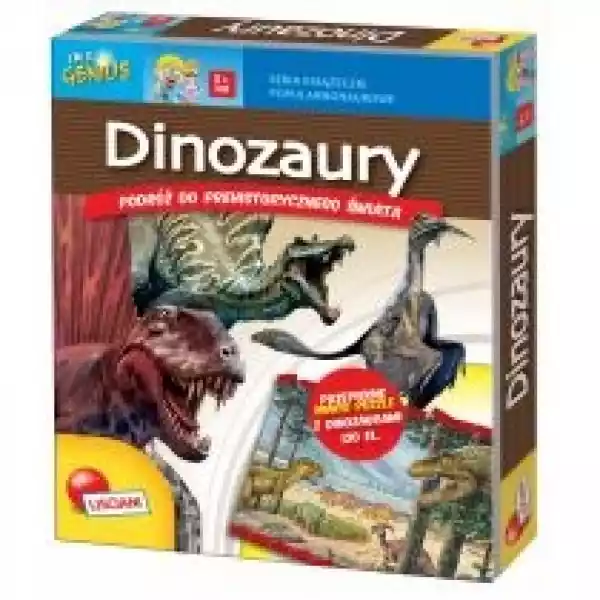  I`m A Genius. Dinozaury Podróż Do Prehistorycznego Świata + Puz