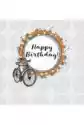 Karnet Kwadrat Cl0210 Urodziny Rower