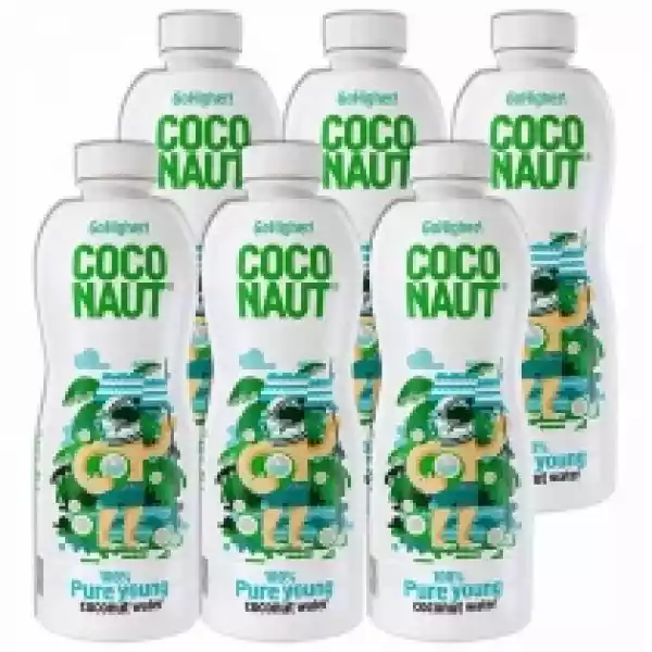 Coconaut Woda Kokosowa Z Młodego Kokosa 100% Zestaw 6 X 1 L