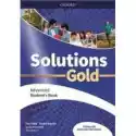  Solutions Gold. Advanced. Student's Book 