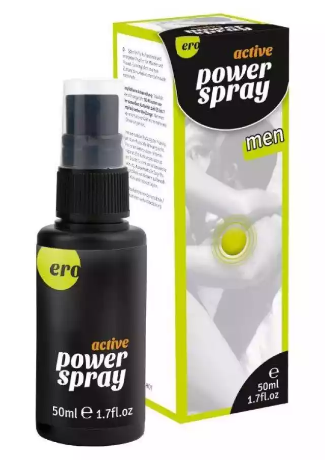 Power Spray - Erekcja I Moc 50Ml | 100% Oryginał| Dyskretna Prze