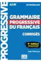 Grammaire Progressive Niveau... Klucz Ed.4 A2 B1