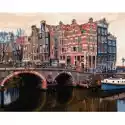 Ideyka Ideyka Malowanie Po Numerach. Uroczy Amsterdam 40 X 50 Cm