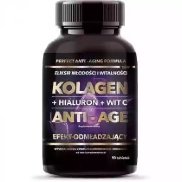 Intenson Kolagen + Hialuron + Witamina C Anti-Age Suplement Diet