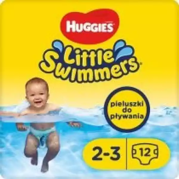 Huggies Pieluchy Do Pływania 2-3 Little Swimmers (3-8 Kg) 12 Szt