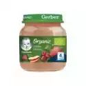 Gerber Organic Gerber Organic Deserek Jabłko Malina Dla Niemowląt Po 4 Miesiącu