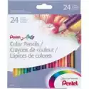 Pentel Kredki Ołówkowe Arts 24 Kolorów