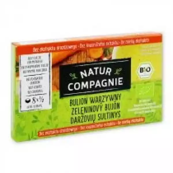 Natur Compagnie Bulion - Kostki Warzywne Bez Zawartości Drożdży 