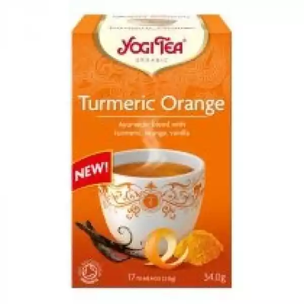 Yogi Tea Herbatka Kurkuma Pomarańcza (Turmeric Orange) 17 X 2 G 