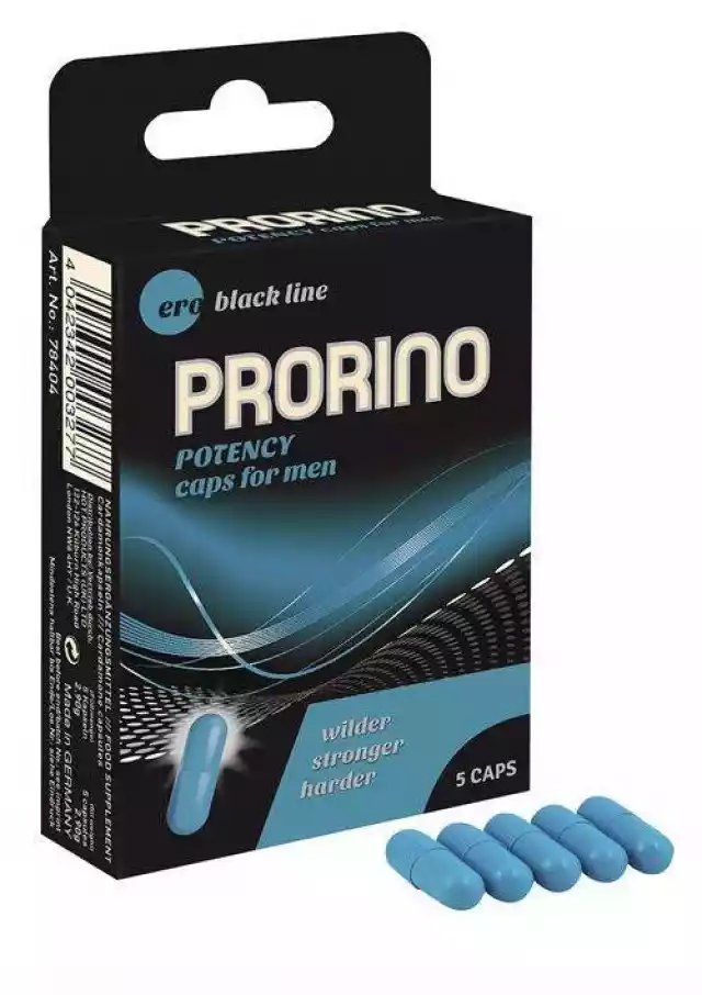 Prorino Men - Większa Potencja I Erekcja 5 Caps | 100% Oryginał|