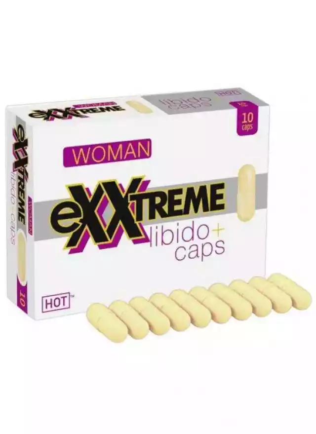 Kapsułki Dla Kobiet Hot Exxtreme Libido 10 Tab. | 100% Oryginał|