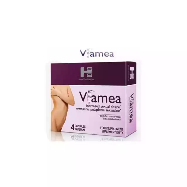 Viamea - Wzmocnienie Libido - Kapsułki 4Szt. | 100% Oryginał| Dy