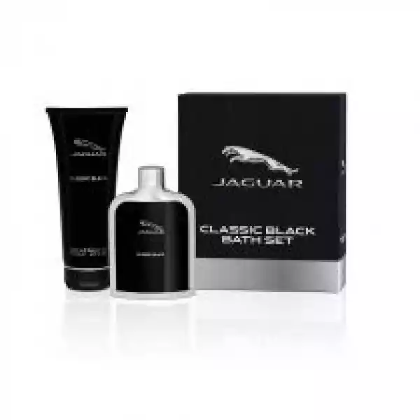 Jaguar Classic Black Zestaw Dla Mężczyzn Woda Toaletowa Spray + 