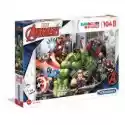  Puzzle Maxi 104 El. Supercolor. Avengers. Gotowi Do Lotu Clemen
