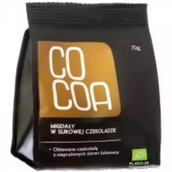 Cocoa Migdały W Surowej Czekoladzie 70 G Bio