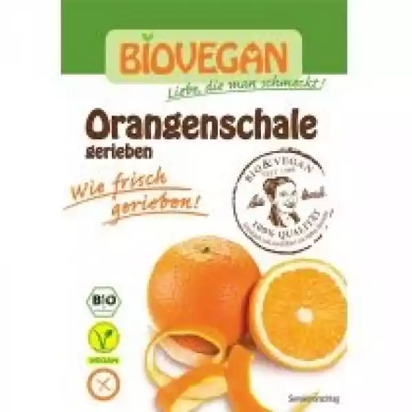 Bio Vegan Skórka Pomarańczy Suszona Sproszkowana Bezglutenowa Bi