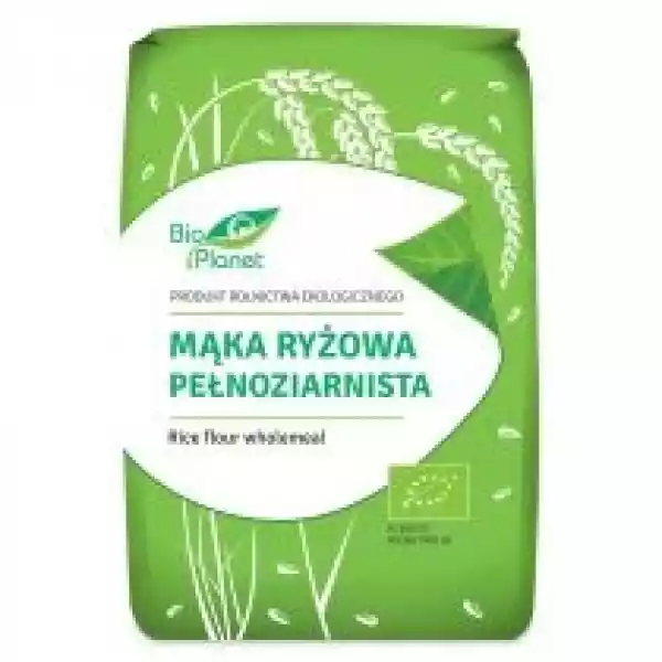 Bio Planet Mąka Ryżowa Pełnoziarnista 1 Kg Bio