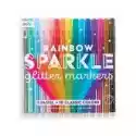 Kolorowe Baloniki Flamastry Rainbow Sparkle Glitter Mark Z Broka