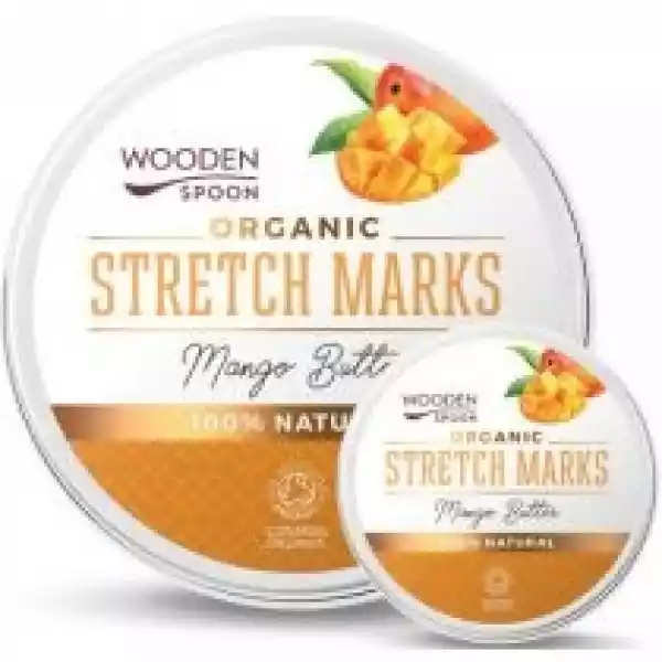 Wooden Spoon Organiczne Masło Do Ciała Przeciw Rozstępom 100 Ml