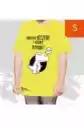 Tanioksiążkowa Koszulka Dla Dzieci, Żółta, Rozmiar S - Dinozaury