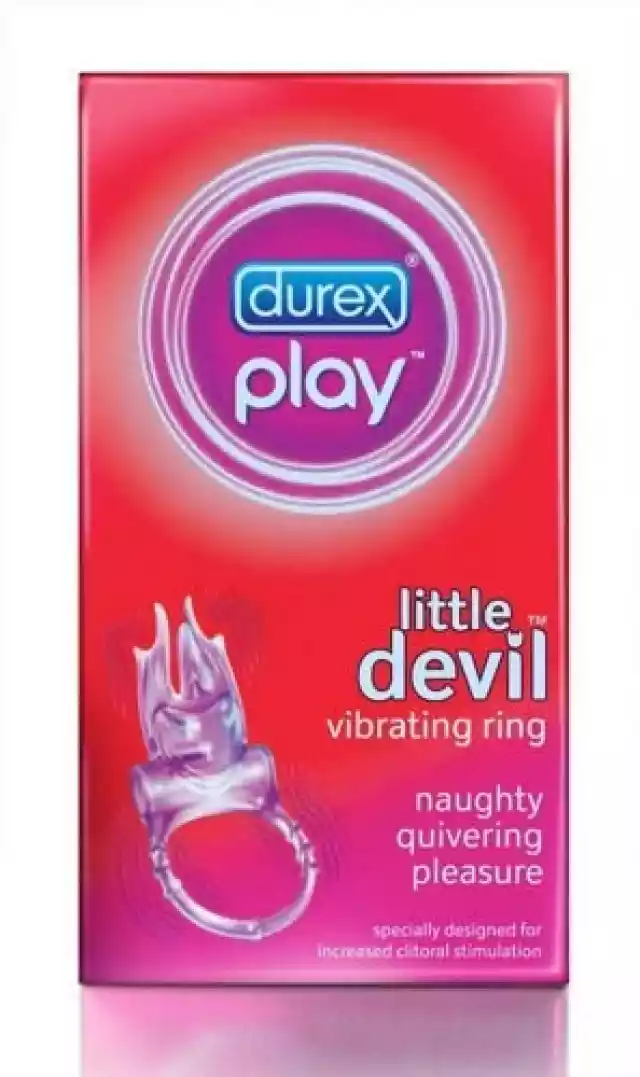 Durex Play Little Devil Pierścień Wibracyjny Z Wypustkami X 1 Sz