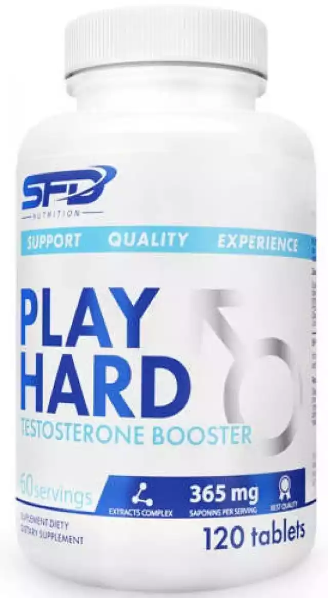 Play Hard Testosterone Booster X 120 Tabletek