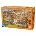 D Toys  Puzzle 1000 El. Szaleństwo Budowa Koloseum W Rzymie D-Toys