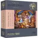  Puzzle Drewniane 1000 El. Czarodziejska Komnata Trefl