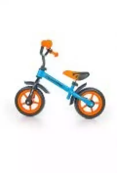 Rowerek Biegowy Dragon Z Hamulcem Niebiesko-Pomarańczowy Milly M