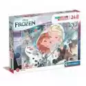Clementoni  Puzzle Maxi 24 El. Supercolor. Frozen 2 Clementoni