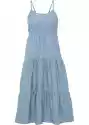 Sukienka Oversize W Optyce Dżinsowej Tencel™ Lyocell
