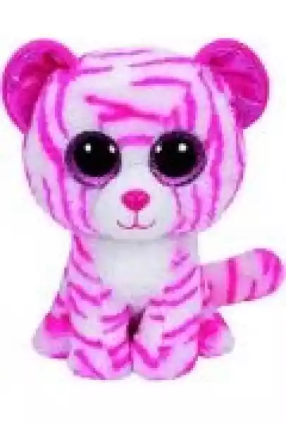 Beanie Boos Asia - Biało-Różowy Tygrys 20Cm