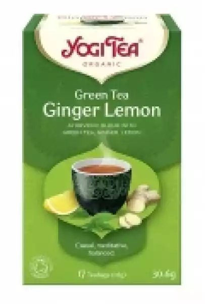 Herbata Green Tea Ginger Lemon Bio17X1,