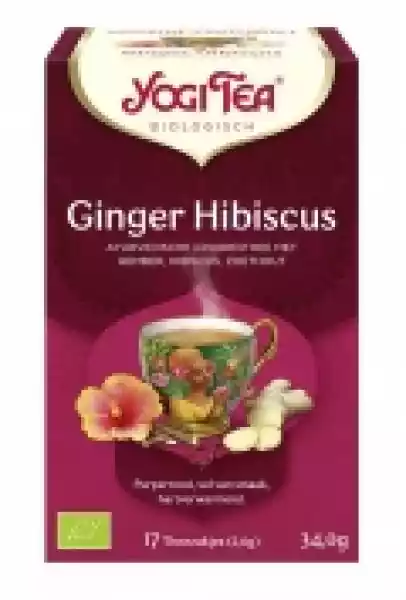 Herbata Ginger Hibiscus Bio