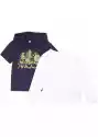 T-Shirt Chłopięcy + Shirt Z Długim Rękawem, Bawełna Organiczna (