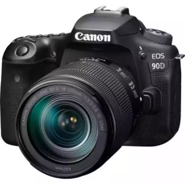 Aparat Canon Eos 90D + Obiektyw Ef-S 18-135 Mm Is Usm