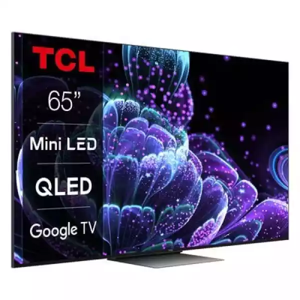 Telewizor Tcl 65C835 65 Qled 4K 144Hz Google Tv Dolby Atmos Dolb