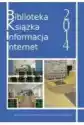 Biblioteka Książka Informacja Internet 2014
