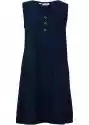 Sukienka Shirtowa W Optyce Dżinsowej