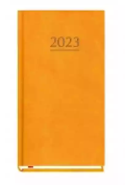 Terminarz Kieszonkowy 2023 Pomarańczowy