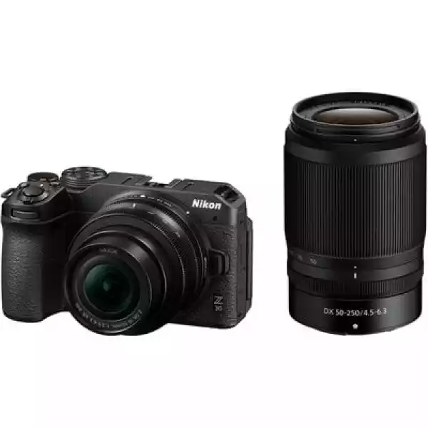 Aparat Nikon Z 30 Czarny + Obiektyw Nikkor Z Dx 16-50 Mm F/3.5-6