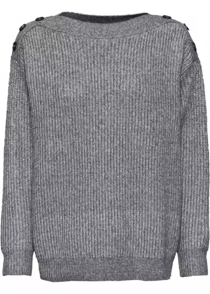 Sweter Oversize Z Guzikami