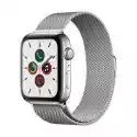 Apple Apple Watch 5 Cellular 44Mm (Srebrny Z Bransoletą Mediolańską W 